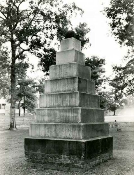 CANNONBALL MEMORIAL” OF THE GUILFORD BATTLE GROUND
