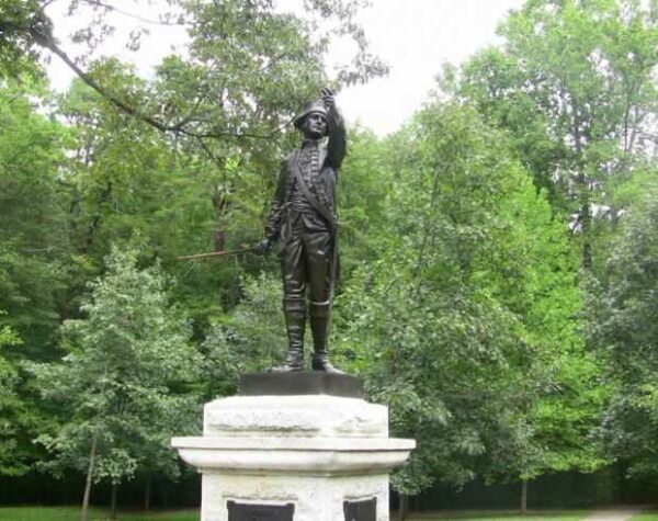 MAJOR JOSEPH WINSTON REVOLUTIONARY WAR MEMORIAL STATUE