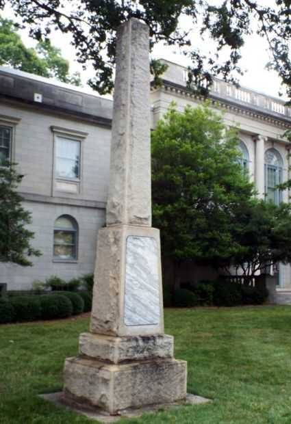 TO THE MEN MASSACRED ON GENERAL RUTHERFORD’S MARCH MEMORIAL