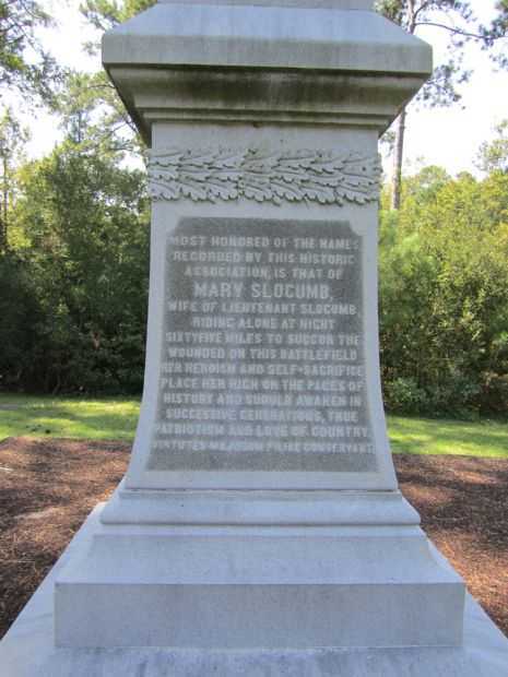 MOORES CREEK WOMEN’S MEMORIAL DEDICATION STONE