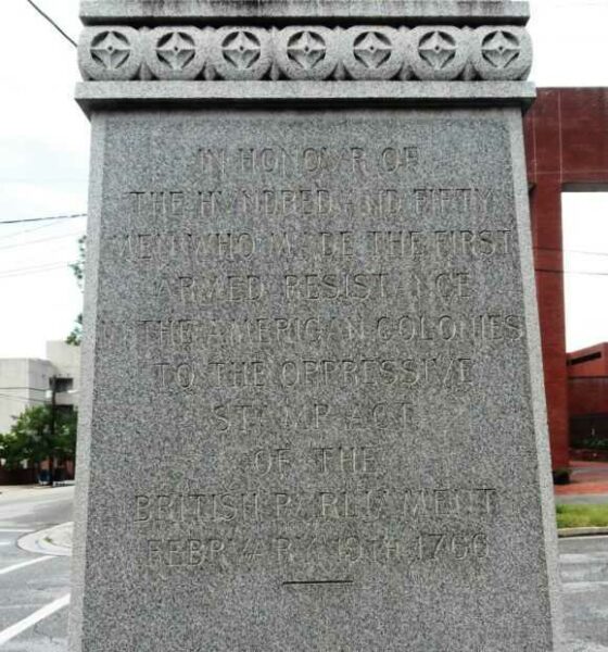 CORNELIUS HARNETT REVOLUTIONARY WAR MEMORIAL STONE B