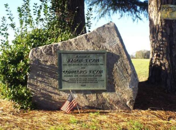 ARRON TYSON AND CORNELIUS TYSON WAR MEMORIAL