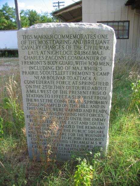 MAJOR CHARLES ZAGONYI WAR MEMORIAL