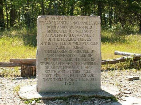 BRIGADIER GENERAL NATHANIEL LYON WAR MEMORIAL
