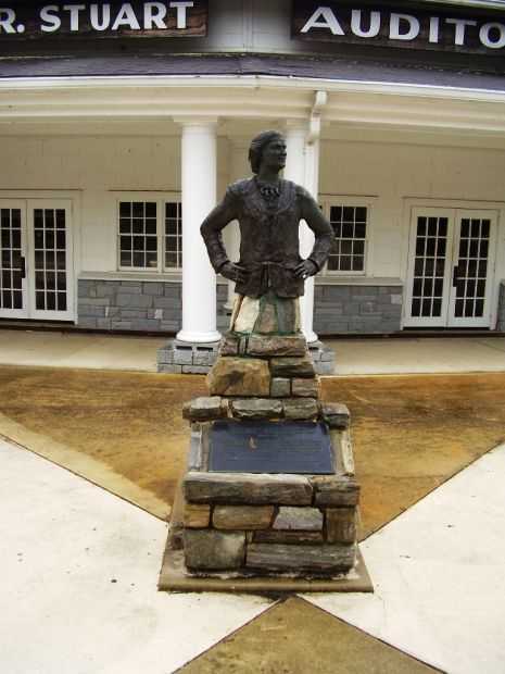 HONORABLE CHIEF JUNALUSKA WAR MEMORIAL