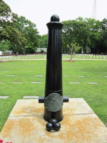 RALEIGH NATIONAL CEMETERY UNION CANNON MEMORIAL