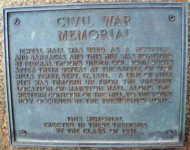 JEWELL HALL CIVIL WAR MEMORIAL