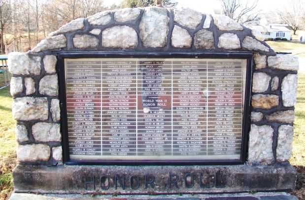 LEWISBERRY WORLD WAR II HONOR ROLL MEMORIAL