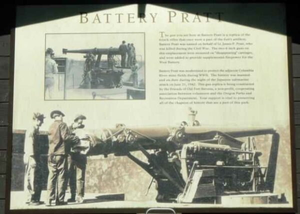 BATTERY PRATT WAR MEMORIAL PLAQUE