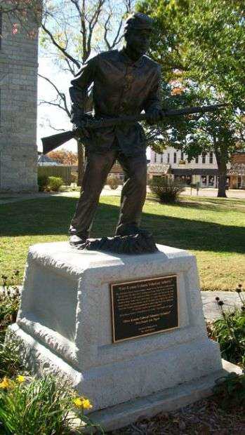 FIRST KANSAS COLORED VOLUNTEER INFANTRY WAR MEMORIAL