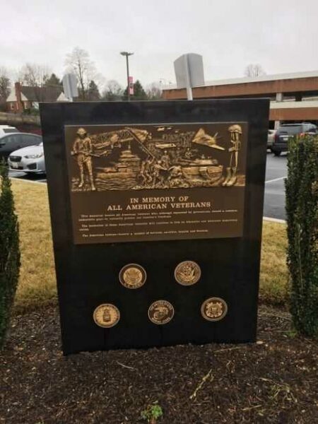 WESTMINSTER IN MEMORY OF ALL AMERICAN VETERANS MEMORIAL