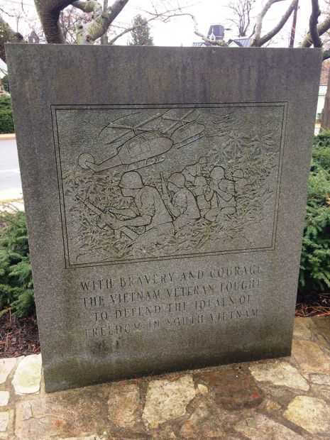 CARROLL COUNTY VIETNAM VETERANS MEMORIAL STONE A