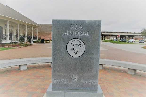 LOUISIANA AIRBORNE MEMORIAL BRIDGE BACK