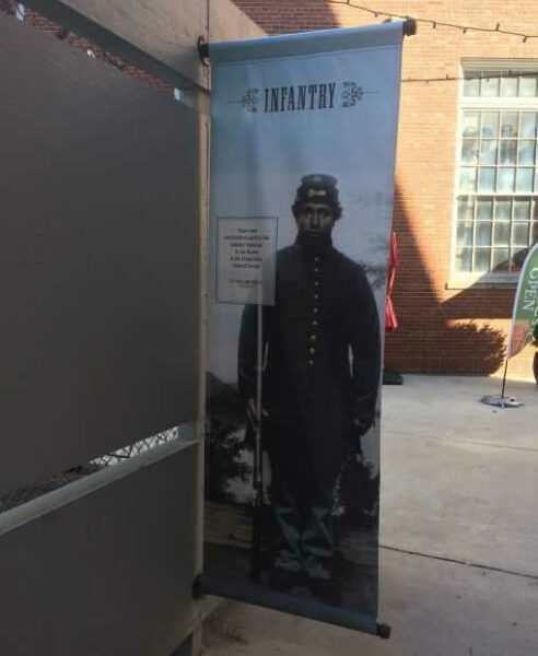 UNITED STATES COLORED TROOPS INFANTRY MEMORIAL BANNER
