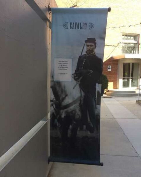 UNITED STATES COLORED TROOPS CAVALRY MEMORIAL BANNER