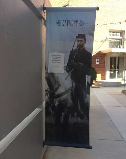 UNITED STATES COLORED TROOPS CAVALRY MEMORIAL BANNER
