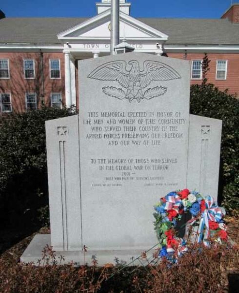 ENFIELD GLOBAL WAR ON TERROR VETERANS MEMORIAL