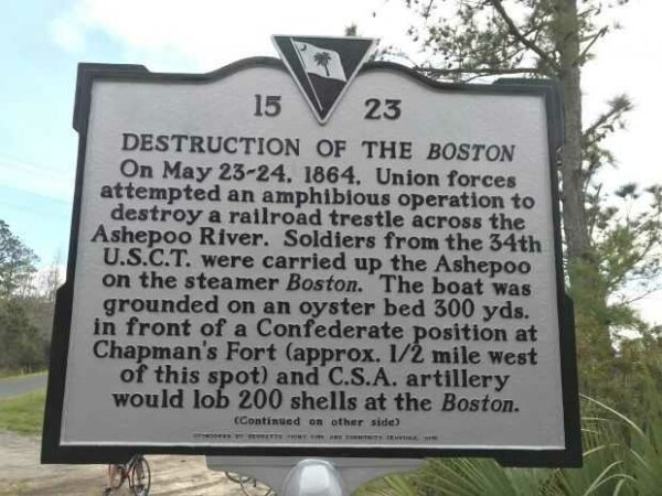 DESTRUCTION OF THE BOSTON WAR MEMORIAL MARKER FRONT