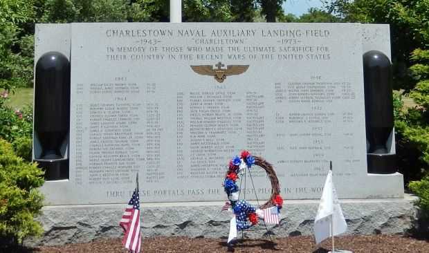 CHARLESTOWN NAVAL AUXILIARY LANDING FIELD MEMORIAL CLOSE-UIP