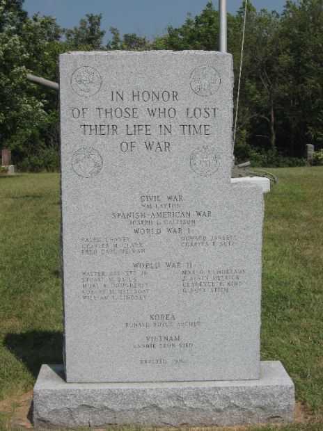OAKLAWN CEMETERY VETERANS MEMORIAL