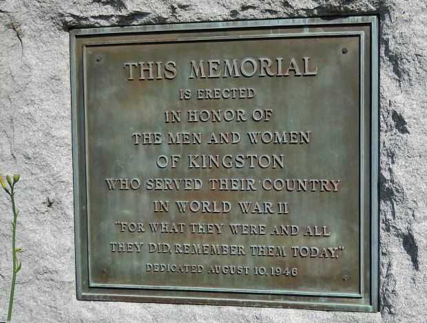 KINGSTON WORLD WAR II MEMORIAL