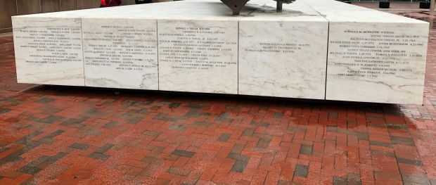 REMEMBERING MARYLANDERS WHO PERISHED ON 9.11.2001 MEMORIAL STONE E