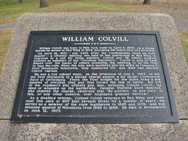 WILLIAM COLVILLE WAR MEMORIAL