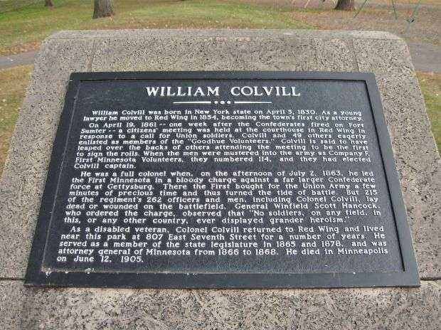 WILLIAM COLVILLE WAR MEMORIAL