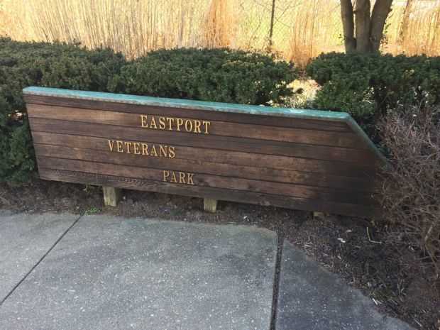 EASTPORT VETERANS PARK MEMORIAL MARKER
