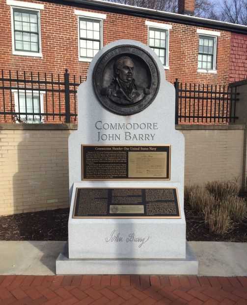 COMMODORE JOHN BARRY COMMISSION NUMBER ONE MEMORIAL