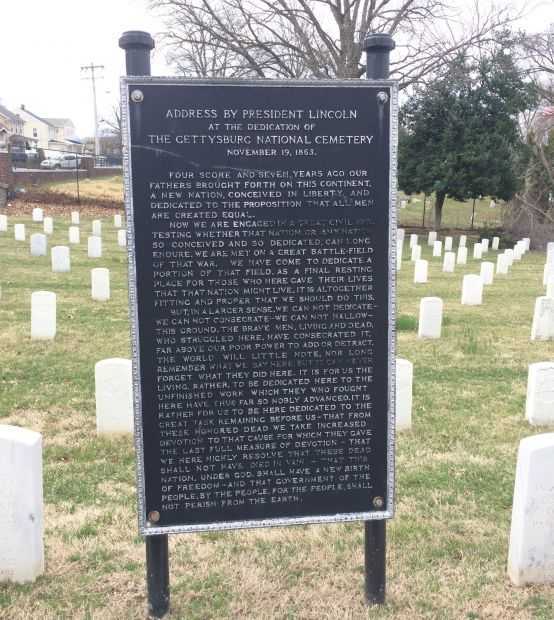 ANNAPOLIS NATIONAL CEMETERY GETTYSBURG ADDRESS MEMORIAL PLAZA