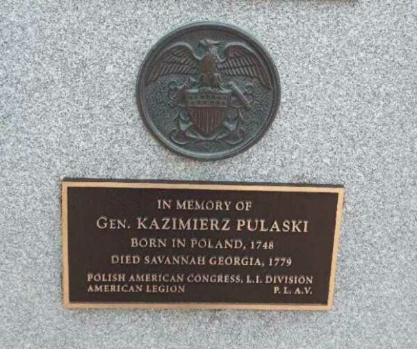 VILLAGE OF FLORAL PARK WAR MEMORIAL FLAG POLE PLAQUE G