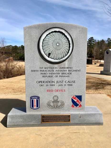 OPERATION JUST CAUSE MEMORIAL FRONT