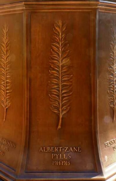 EASTERN HIGH SCHOOL ALUMNI MEMORIAL FLAGSTAFF PANEL D