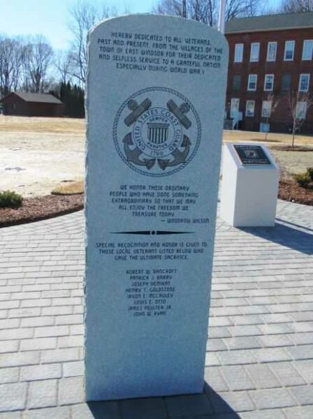 EAST WINDSOR VETERANS MEMORIAL HONOR ROLL PANEL D