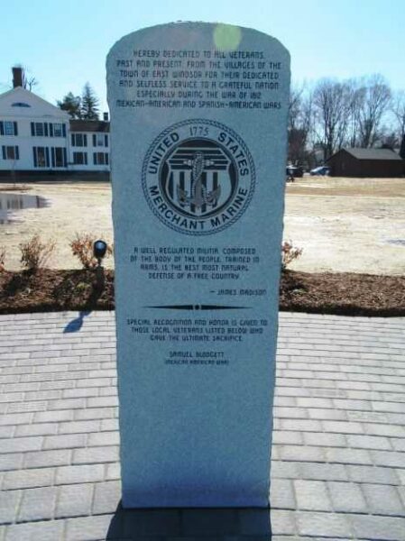 EAST WINDSOR VETERANS MEMORIAL HONOR ROLL PANEL B