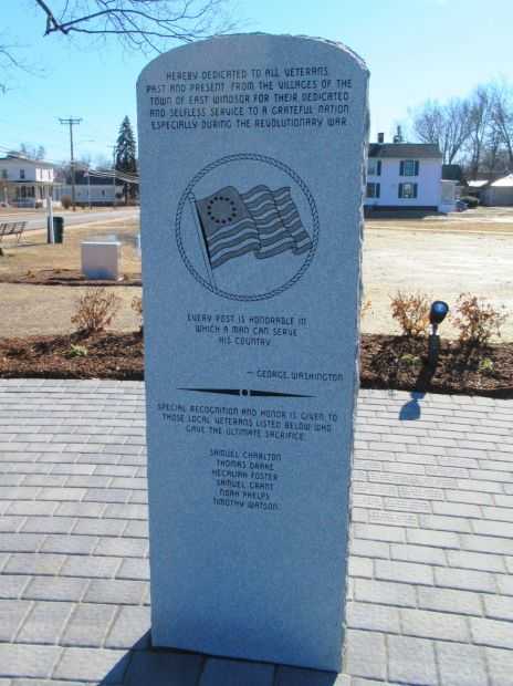 EAST WINDSOR VETERANS MEMORIAL HONOR ROLL PANEL A