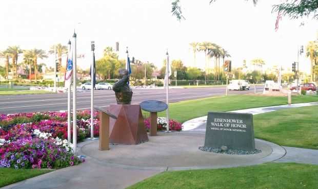 EISENHOWER WALK OF HONOR MEDAL OF HONOR MEMORIAL