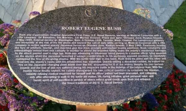 EISENHOWER WALK OF HONOR MEDAL OF HONOR MEMORIAL PLAQUE D