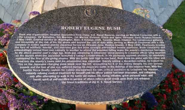 EISENHOWER WALK OF HONOR MEDAL OF HONOR MEMORIAL PLAQUE D