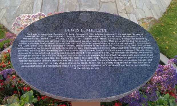 EISENHOWER WALK OF HONOR MEDAL OF HONOR MEMORIAL PLAQUE A