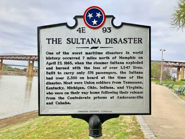 THE SULTANA DISASTER WAR MEMORIAL MARKER II
