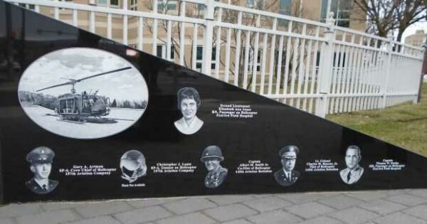 1LT. CAROL ANN DRAZBA, R.N. WAR MEMORIAL PANEL B