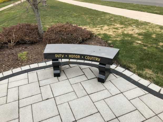NORTHWEST P.A. PURPLE HEART MEMORIAL BENCH A