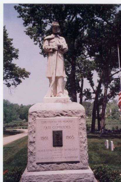HERBER LEFAVOUR POST NO. 181 G.A.R. CIVIL WAR MEMORIAL