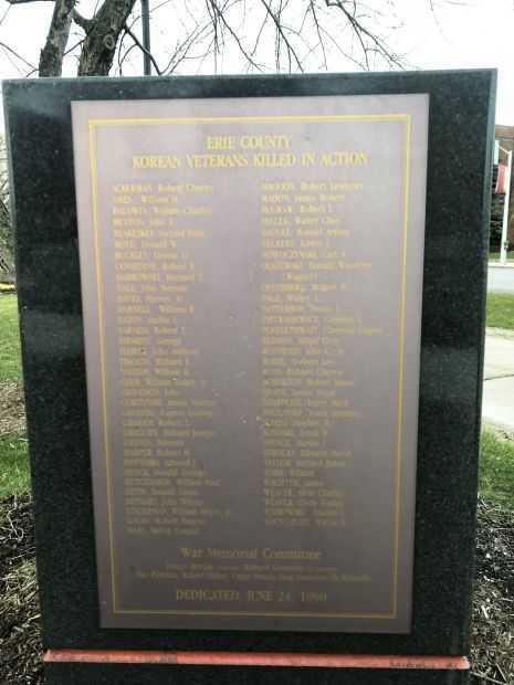 ERIE COUNTY KOREAN VETERANS KILLED IN ACTION MEMORIAL