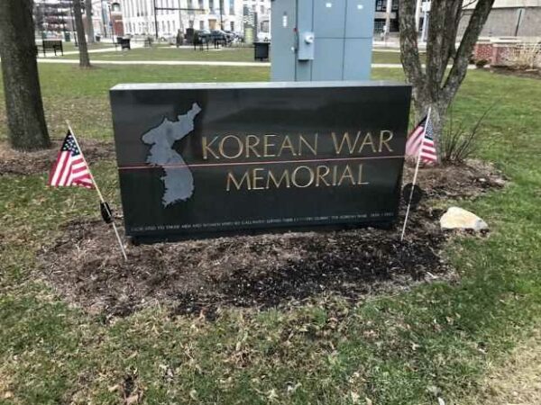 ERIE COUNTY KOREAN WAR MEMORIAL DEDICATION STONE