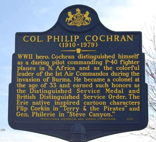 COL. PHILIP COCHRAN WAR MEMORIAL MARKER