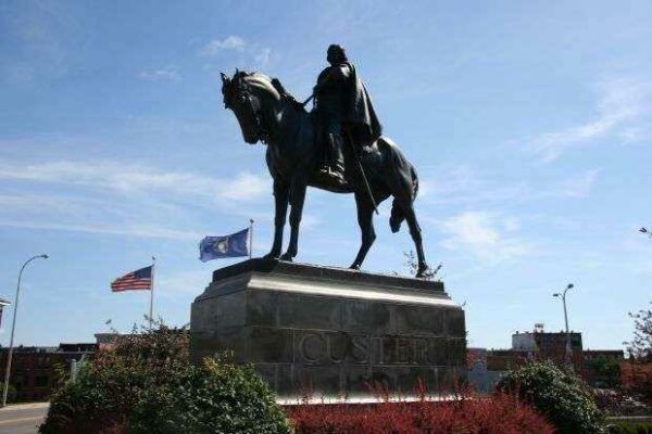 GENERAL GEORGE A. CUSTER WAR MEMORIAL