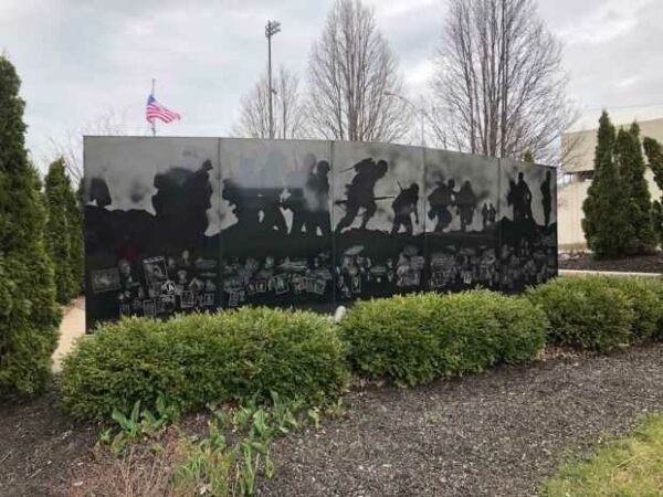 ERIE COUNTY WW II MEMORIAL BACK